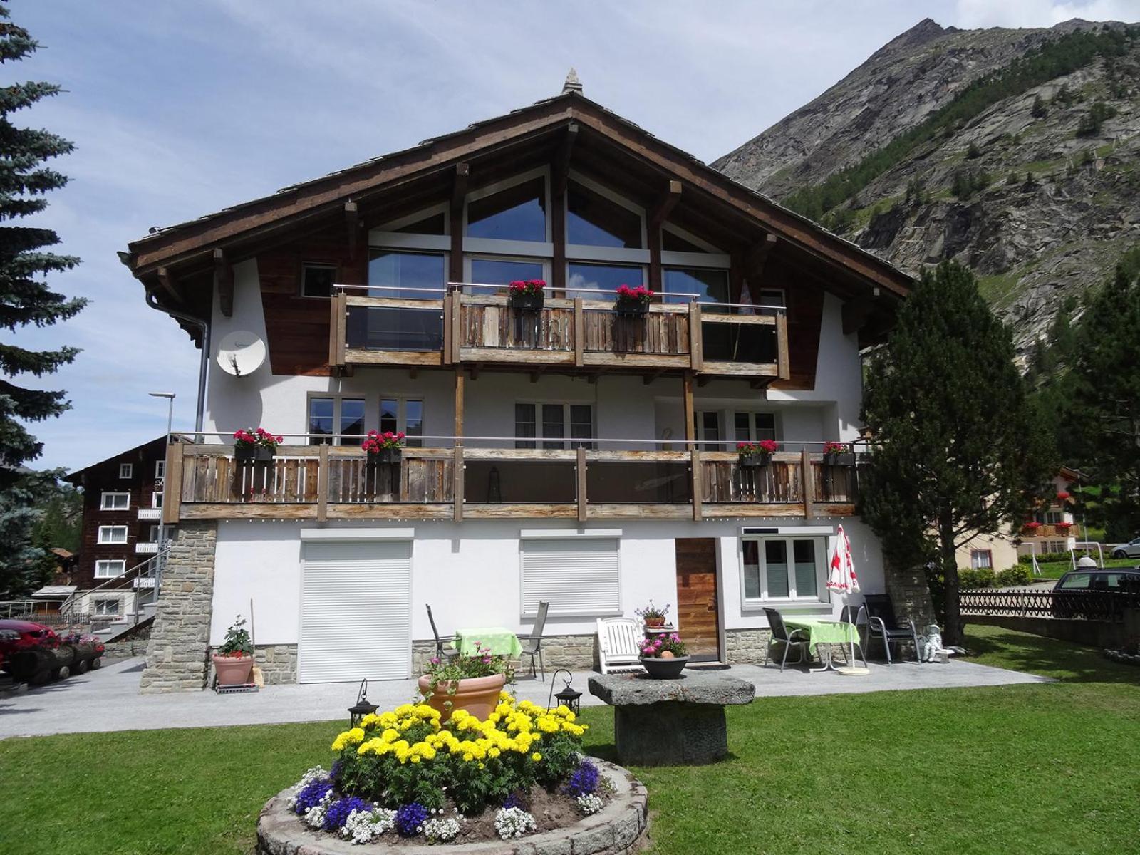 Chalet Wiesengrund Edelweiss 6P Saas-Almagell Exterior photo